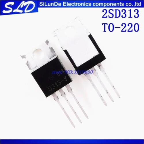 10PCS/LOT D313 transistor 2SD313 TO-220 new and original In Stock