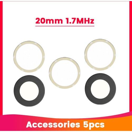 5pcs 20mm 1.7MHz free shipping Ultrasonic Mist Maker Fogger Ceramics Discs for household Humidifier spare parts