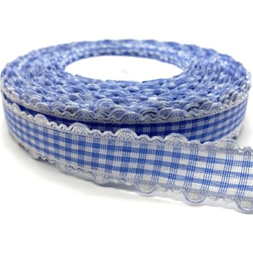 5Yards/lot 18mm Cotton Ribbon Lace Handmade Design Printed Cotton Ribbons For Wedding Christmas Decoration DIY Sewing Fabric #05