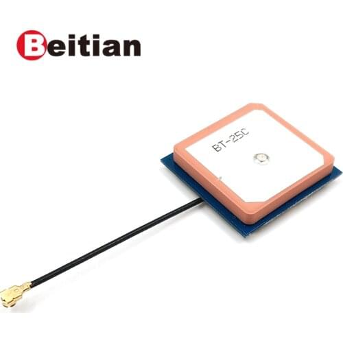 BEITIAN,50pcs,28mm*28mm*7mm internal GLONASS GPS antenna,active patch antenna,GNSS antenna,BT-25C