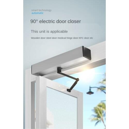 90 degree automatic door opener workshop operating room door KFC door electric automatic sensor door closer