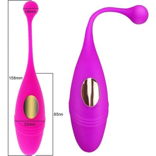 Wireless Remote Control Vibrating Egg Female Wearable Powerful G-Spot Vibrator Love Jump Egg Sex Toys Goods for Adults 18 Women