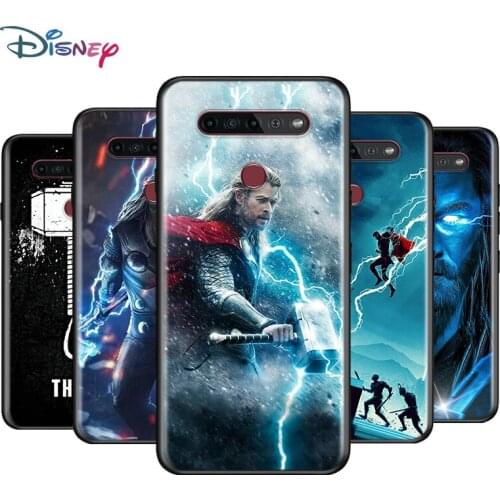 Black Soft Thor Tales Of Asgard For LG K92 K62 K52 K42 K31 K22 K71 K61 K51S K41S K30 K20 G8 G8S G8X ThinQ Phone Case