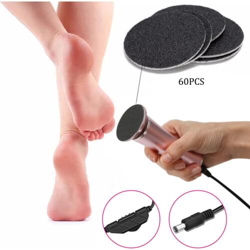 Electric Pedicure Tools Foot Care File Leg Heels Remove Dead Skin Callus Remover Feet Clean Care Machine & Replacement Sandpaper