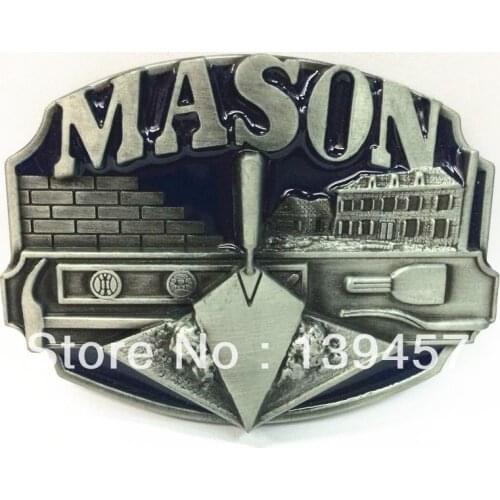 Cowboy belts mason fashion belt buckle for 4.0 belt