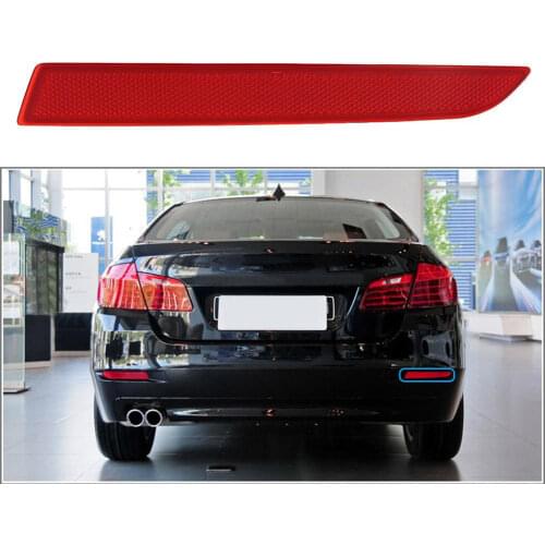 Rear Bumper Cover Right/Left Reflector Replacement for BMW F10 2010-2013 F18 2014-2016 63147318556 63147318555