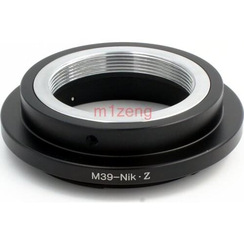 M39-Nik Z Adapter ring for m39 l39 39mm mount lens to nikon Z Z6 Z7 N/Z mirrorless Camera body