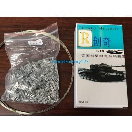 R Model CQ35128 1/35 Metal Track For British Comet A34 TANK