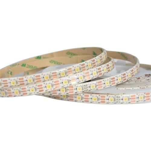 100M 20X5M Addressable LED Strip 60LEDs/m SK6812 5050 DC5V SK6812 Warm white/white color led pixel strip IP30 IP65 IP67