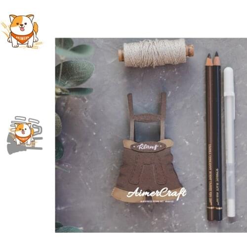 Bib Pants Clothes Metal Cutting Dies Scrapbooking Stencil DIY Decorative Embossing Craft Die Cuts Card Making New Dies For 2019