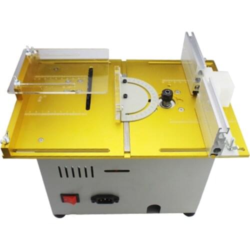 Multifunctional table saw mini diy woodworking jade cutting machine mini precision desktop saw table