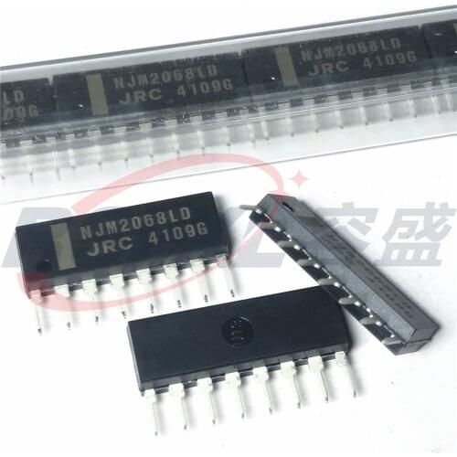 NJM2068LD NJM2068L NJM2068 2068 SIP-8P NEW ORIGINAL 10PCS/LOT