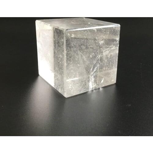 Natural clear quartz crystal cube crystal carving cube for decoration