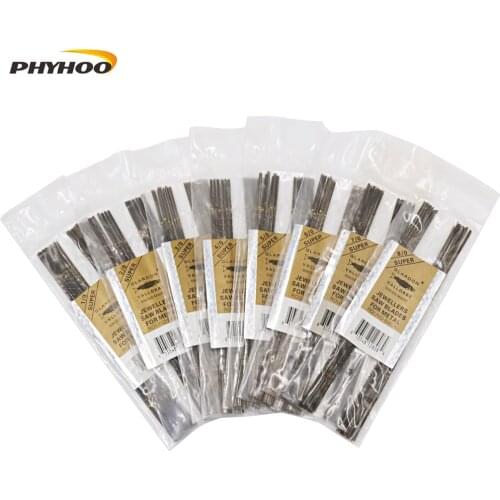 Super 3/0# 144 pcs/bag Vallorbe Glardon Round-back Cutter Blades,Jewellers Metal Bow Saw