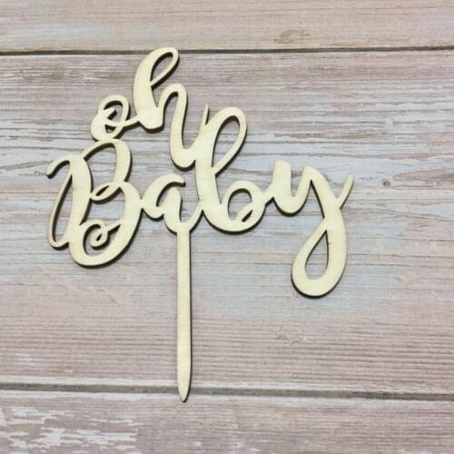 20pcs wholesale custom made baby cake topper