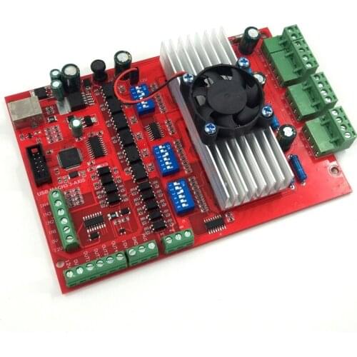 MACH3 USB 3-Axis CNC Kit TB6560 Stepper Motor Driver Board + 3pcs Nema23 Stepper Motor57+1pc Power