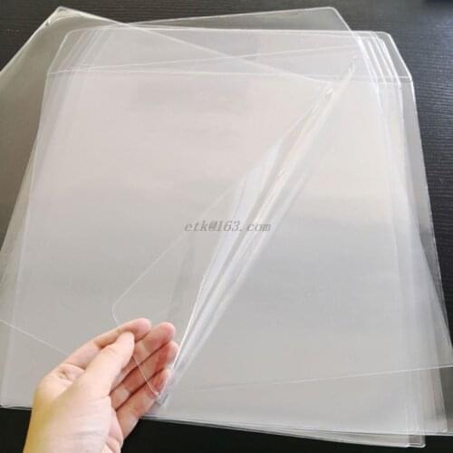 5Pcs/bag Thickened PVC Material Outer Sleeve Record Protective Bag Cover for 12 Inches LP Vinyl Records Accessories