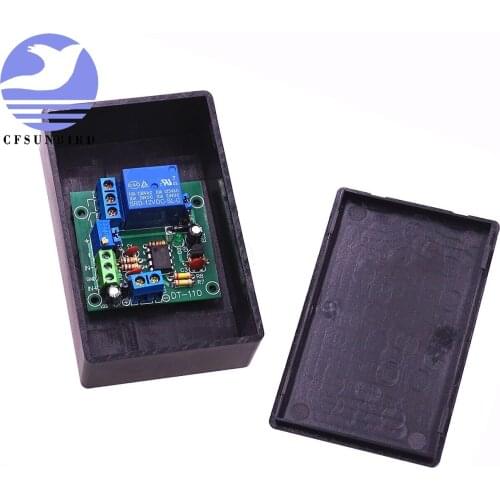 CFsunbird 1 Road 12V voltage comparator voltage comparator module voltage comparator voltage comparator IC LM393N Add shell