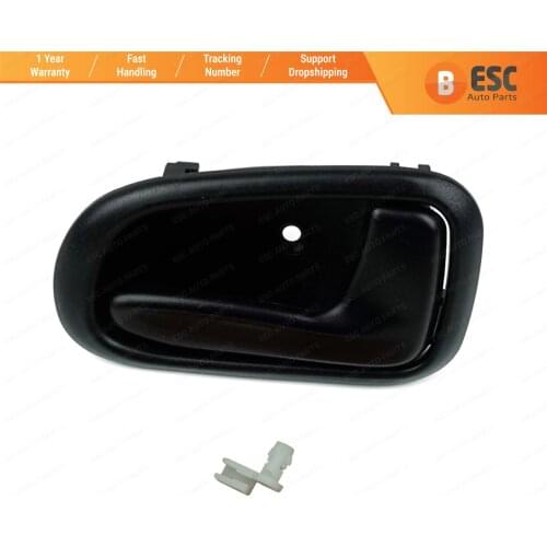 EDP1085-2 Inner Interior Door Opener Handle Black Front Rear Right 69205-12120/30 for Toyota Corolla MK8 AE110 AE111 1995-2002