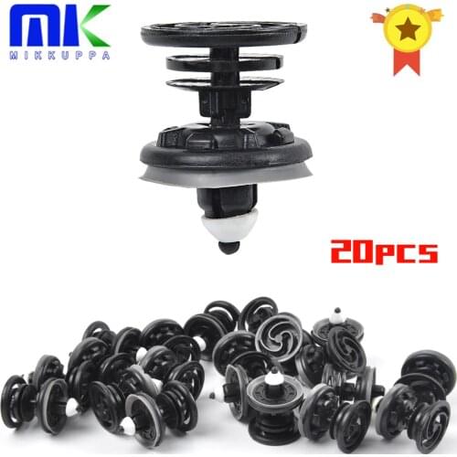 MIKKUPPA 6Q0868243 7L6868243 Door trim clips for Volkswagen T5/ Golf /Audi A4/ A5/ A6 fastening clips 20 pcs
