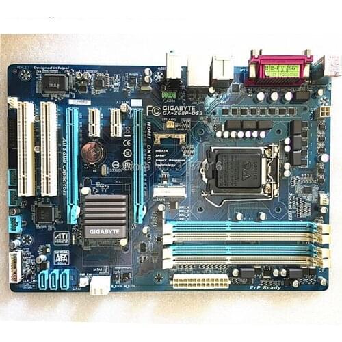 For Gigabyte GA-Z68P-DS3 Z68 1155 Motherboard Z68P-DS3 Z68 LGA 1155 i3 i5 i7 DDR3 32G ( Alternative P8Z68-V LX PRO Deluxe GEN3 )