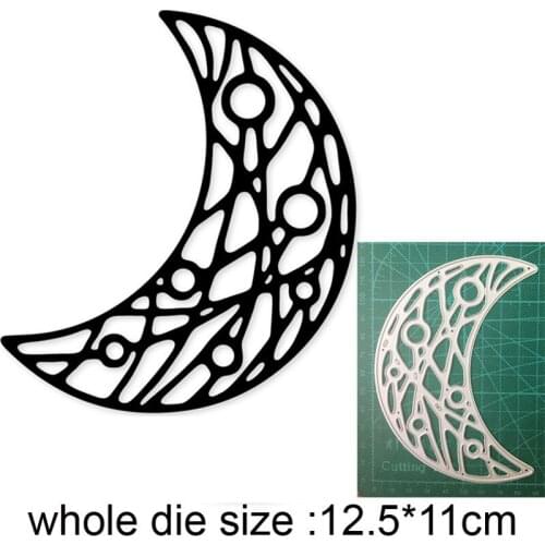 Metal Cutting Dies Cut Mold Lace Moon Border Christmas Decoration Scrapbook Paper Craft Knife Mould Blade Punch Stencils dies