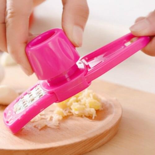 1PC New Multi-functional Stainless Steel Garlic Presses Manual Ginger Grinding Grater Cutter Utensils Kitchen Tools