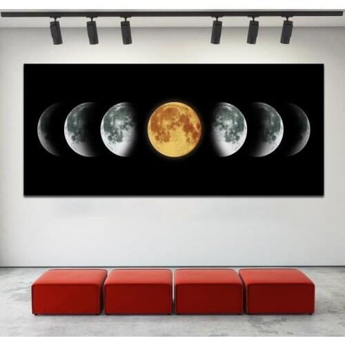 Moon eclipse Black mazayka rhinestone Full square Diamond painting round drill DIY diamond art 5d mosaic full embroidery EE1808