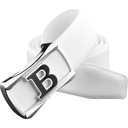 New High Quality B Letter Buckle Designer Mens Belts Casual Genuine Leather Cowskin Casual Jeans Waist Strap Ceinture Men Belt