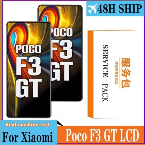 6.67'' Display Replacement For Xiaomi Poco F3 GT LCD Touch Screen Digitizer Assembly For POCO F3 GT MZB09C6IN, M2104K10I