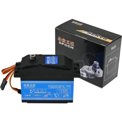 SPG3870HV- 180W 70kg High Torque Servo Metal Shell for RC Car RC Boat Robort