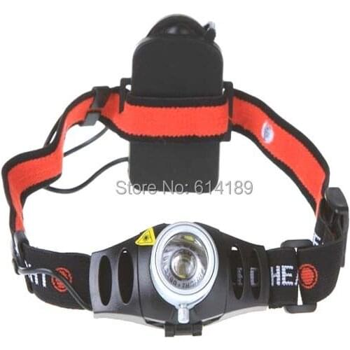 TK37 CREE XR-E 150 Lumen Stepless Diming Focusing LED Headlamp (3xAAA)