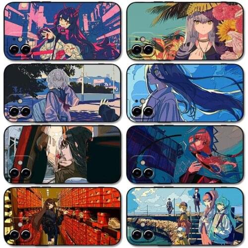 3D Japan Spirited Away No Face Man Cartoon Phone Case For iPhone 6 6s 7 8 Plus X XR XS 11 12 Pro Max Soft Cases Silicone Cover