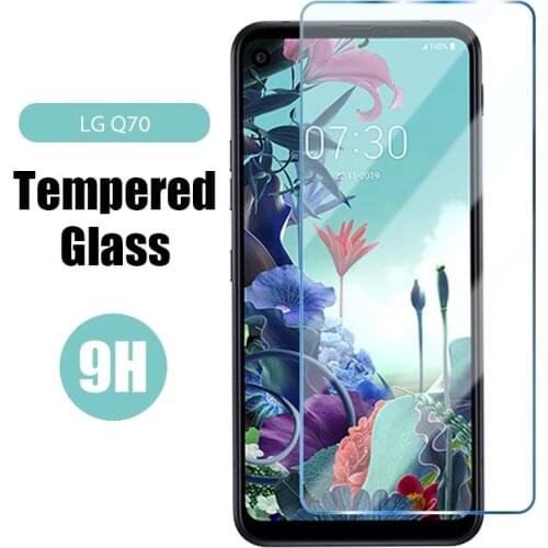 2PCS Smartphone 9H Tempered Glass for LG K30 K40 S K50 S GLASS Protective Film on LG Q70 6.4" Screen Protector Case Cover Guard