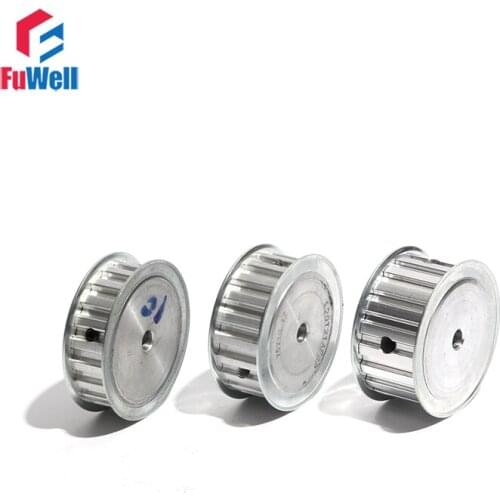 L Type 18Teeth Timing Pulley 16/21/27mm Belt Width L-18 Transmission Belt Pulley 8/10/12/15/20mm Bore Toothed Gear Pulley