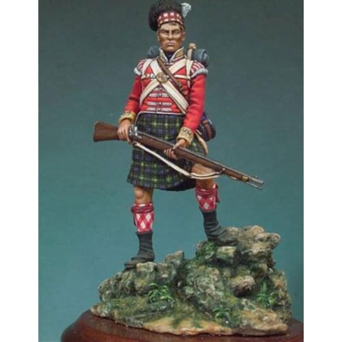 1/32 54 MM Napoleonic War Soldiers Miniatures Unpainted Modelling DIY Assembling Static Figure Resin Model Kits Collection