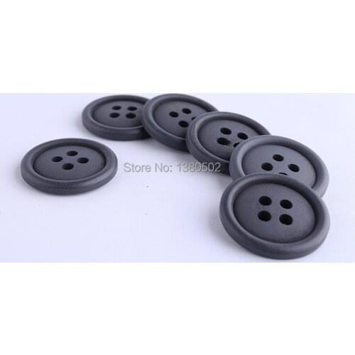 10PCS 40mm bule color 4holes Buttons for clothing decorative Diy Sewing Accessories