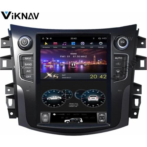 Car GPS navigation DVD player for Nissan Terra 2018+ video multimedia player 10.4'' vertical screen android auto radio stereo