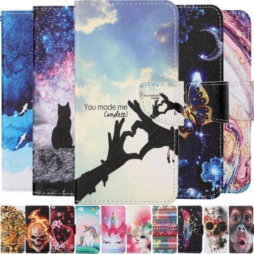 Funda For Samsung Galaxy A31 Flip Leather Case na For Coque SamsungA A 31 A315 SM-A315F Wallet Painted Phone Cover Capa