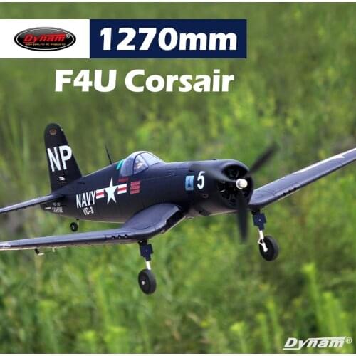 Dynam 5 Channel F4U Corsair 1270mm Warbird PNP DY8953 RC PLANE