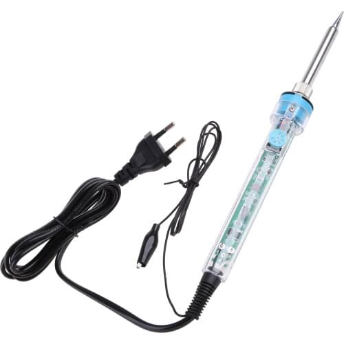220V 60W 907 Adjustable Constant Temperature Electric Soldering Iron Lead-free EU Plug Welding Equipment