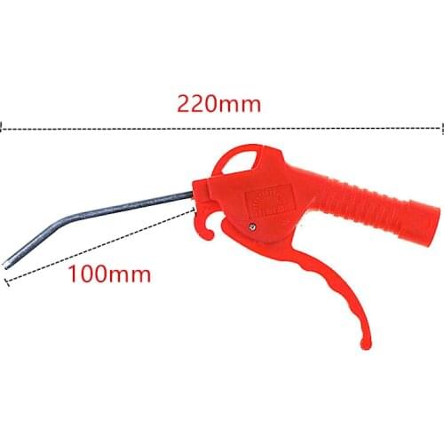 Red short Pipe length 100MM Car Interior Dust Cleaning Air Duster Dust Blowing Cleaner Gun Cleaning Handy Tool