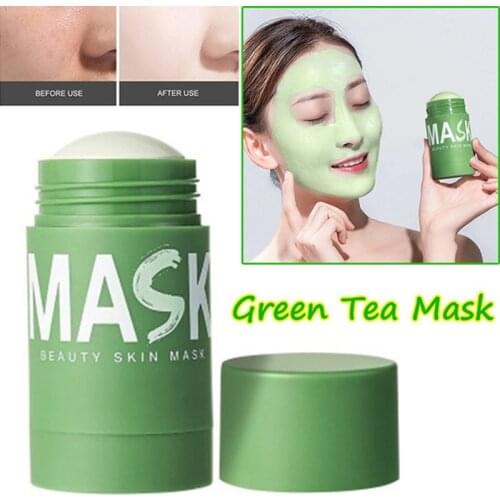 40g Deep Cleaning Face Mask Oil Control Moisturizing Hydrating Whitening Solid Mask Blackhead Remover Men Women Facial Skin Care