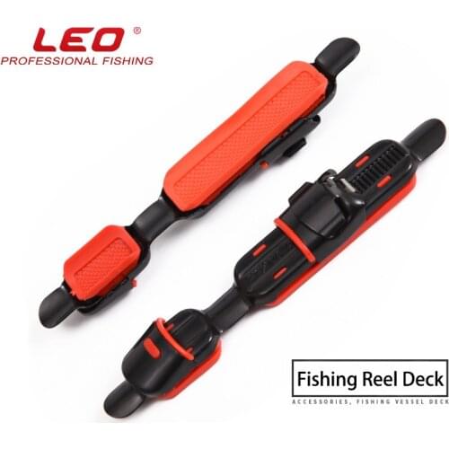 1PC Metal Reel Seat Deck Fishing Rod Clip Fitted Wheel Reel Accessory Rock Fishing Tackle Accessories 27576 Rot Refitting Pesca