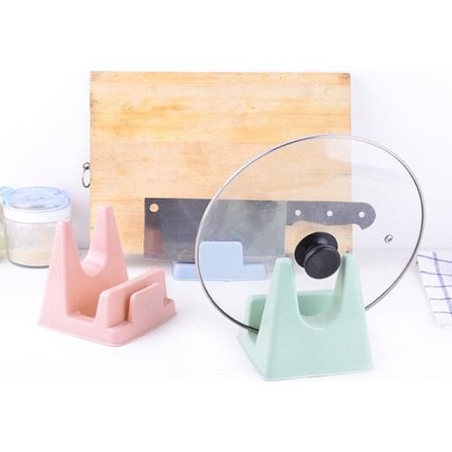 Home Cutting Board Rack Multi-purpose Plastic Kitchen Pot Pan Lid Cover Holder Storage Organizer