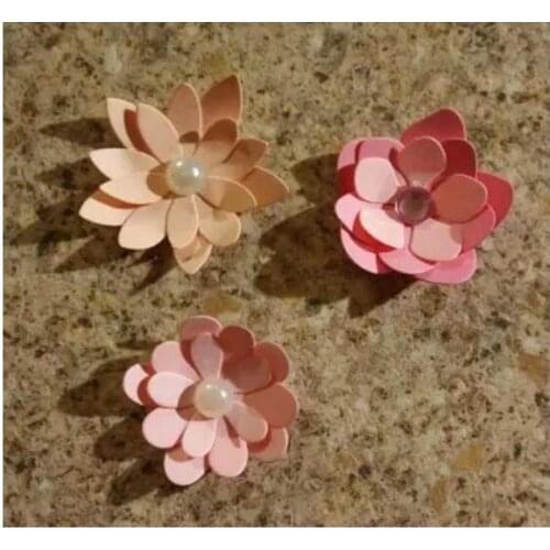 Fashional Flowers Set Scrapbooking Cutting Dies Embossed Knife Template for DIY Paper Album Photo Cards Making Dies Cut Die 2020