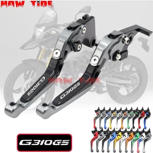 MOWOK For BMW G310GS G 310GS G310 GS G 310 GS Accessories Folding Extendable CNC Motorcycle Brake Clutch Lever