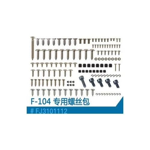 Screw set for Freewing F104S 90mm rc jet airplane model
