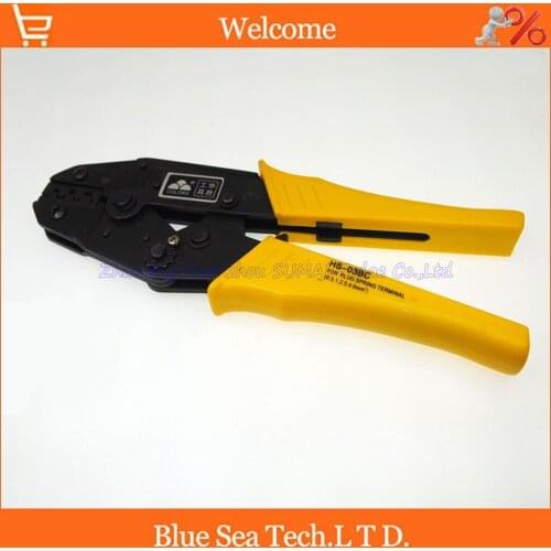 Crimping Tools Terminal crimping wire/cable For 16-10 AWG ,0.5-6mm2 of 2.8mm,4.8mm,6.3mm,7.8mm terminals