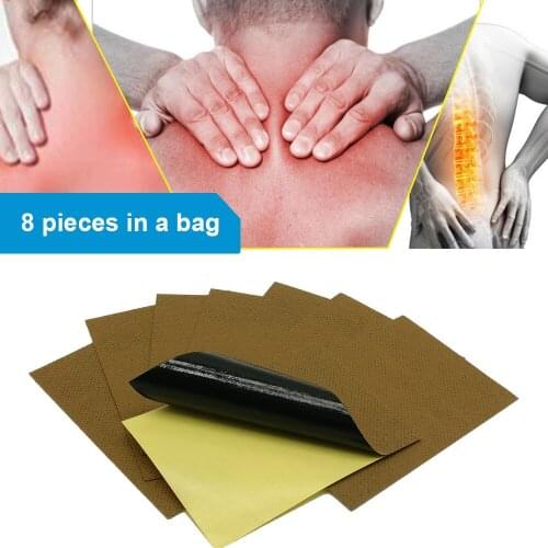 160Pcs Capsicum Plaster Hot Pain Relieving Patch Muscle Strain Pain Back Pain Knee Joint Ache Plaster Chinese Medical Massage